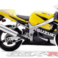 SUZUKI  GSX-R 600 2001-3 yellow