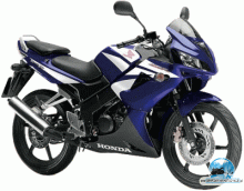 CBR 125  2009 blue