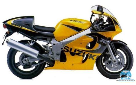 SUZUKI GSX-R 600 1999 srad yellow